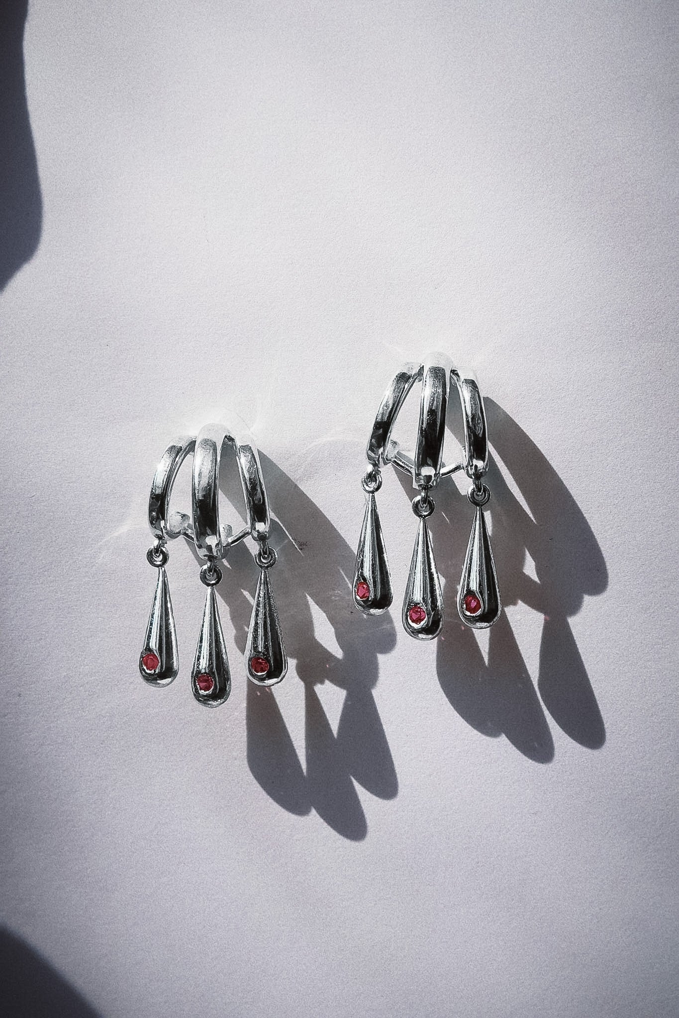 N227 – Triple Drop Earrings