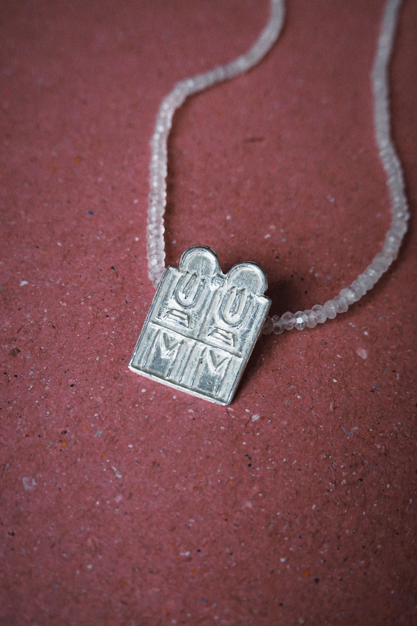 N247 – South Indian Thali Handmade 925 Silver Pendant