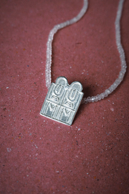 N247 – South Indian Thali Handmade 925 Silver Pendant