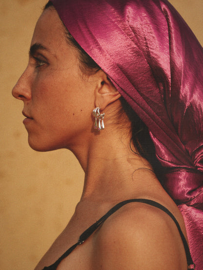 N227 – Triple Drop Earrings
