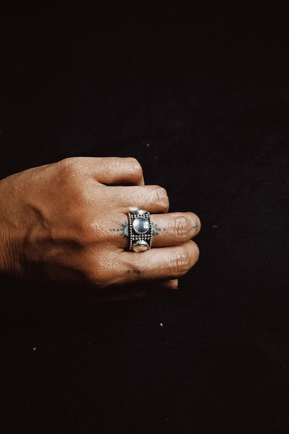 N234- Sitara 925 Silver Ring