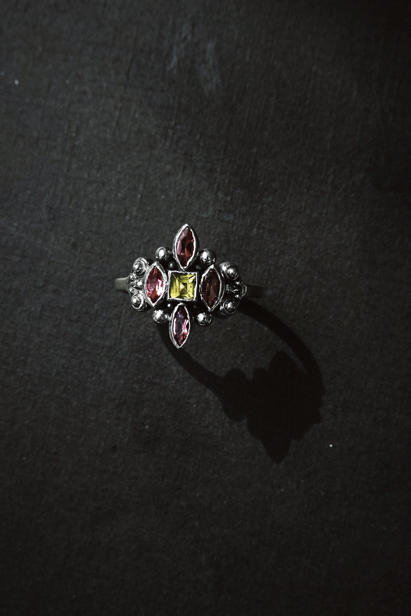 N235- Meher Rani 925 Silver Ring