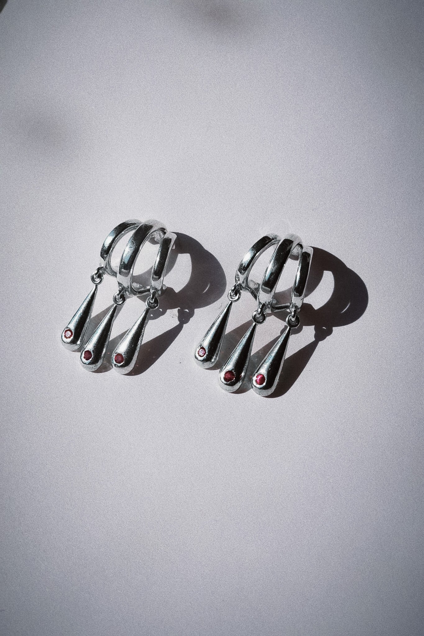 N227 – Triple Drop Earrings