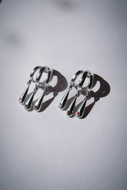 N227 – Triple Drop Earrings