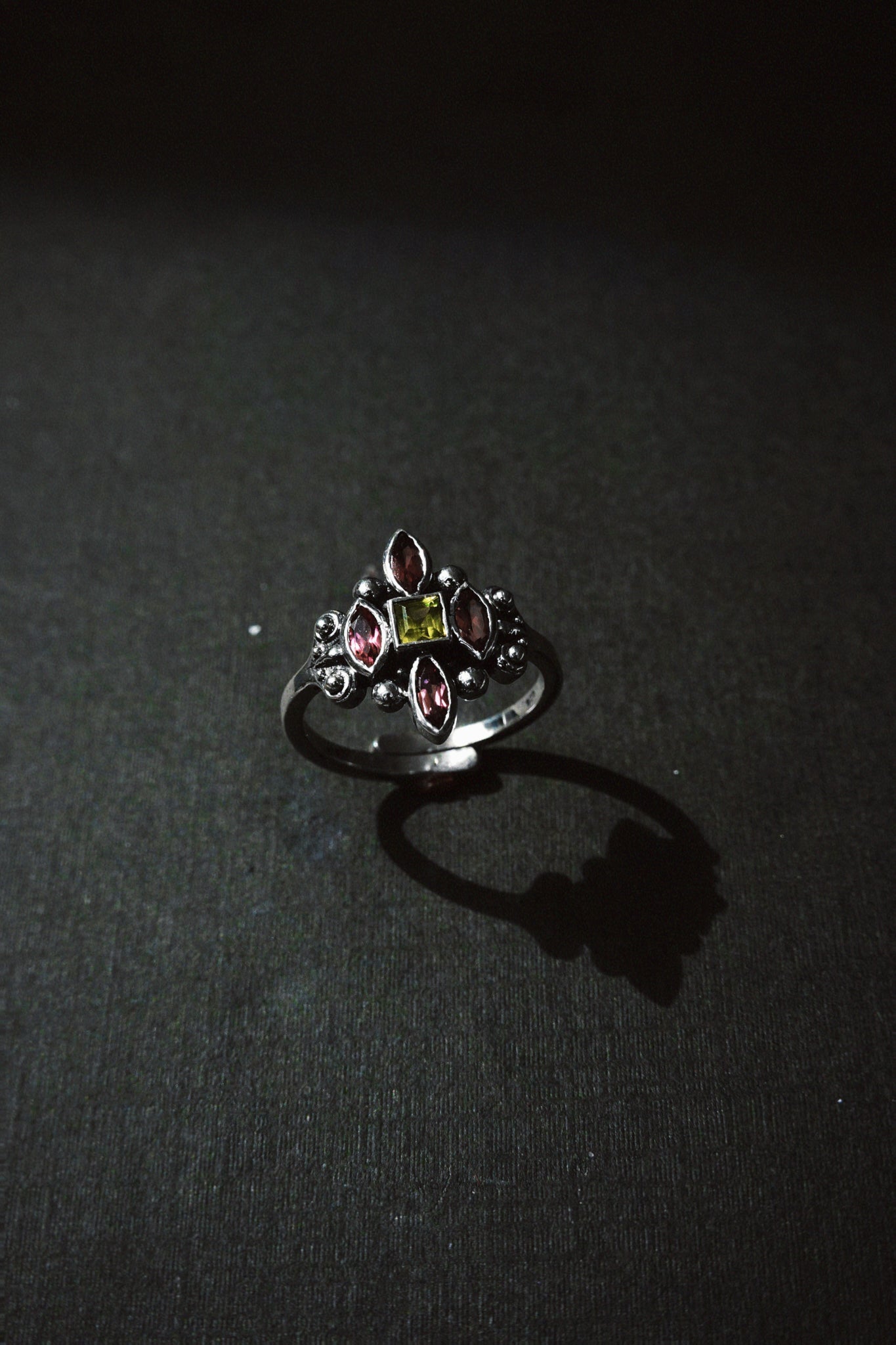 N235- Meher Rani 925 Silver Ring