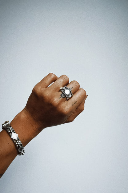 N234- Sitara 925 Silver Ring