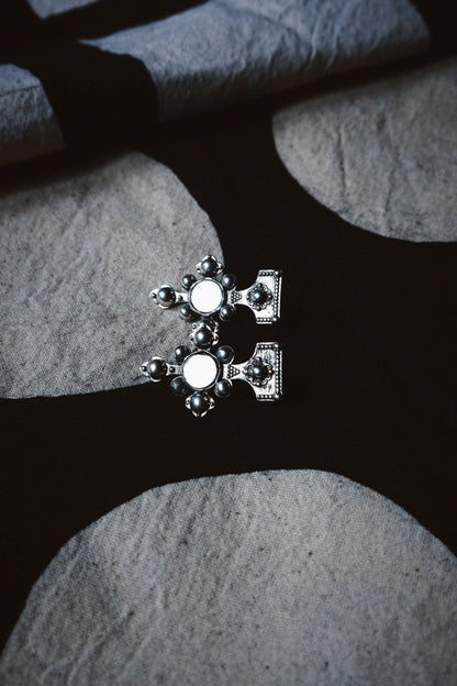 N215 - Berber-Inspired Cross Earrings
