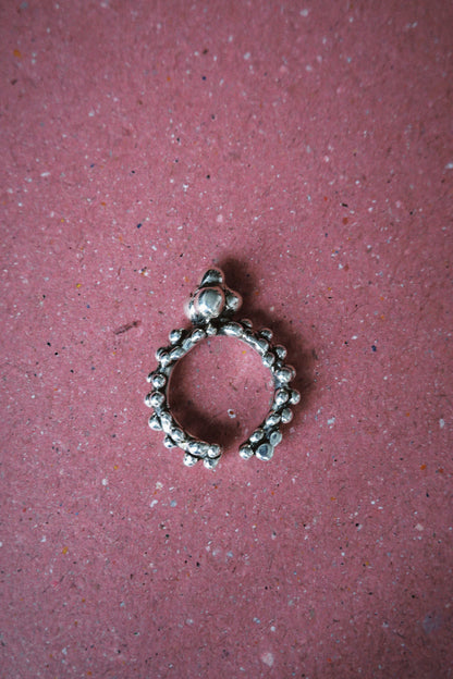 N242 – Bubble Handmade 925 Silver Ring