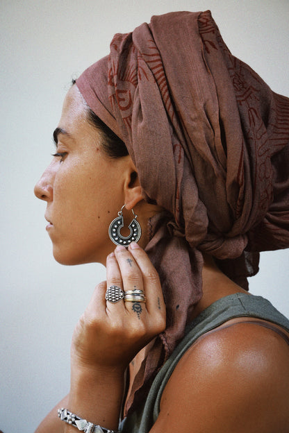 N237– Maru Handmade  Silver Earrings