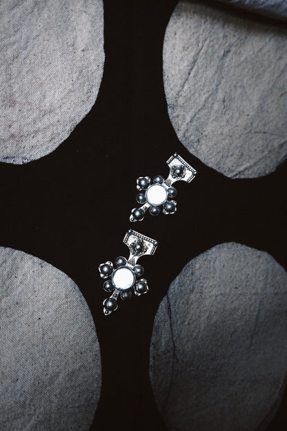 N215 - Berber-Inspired Cross Earrings