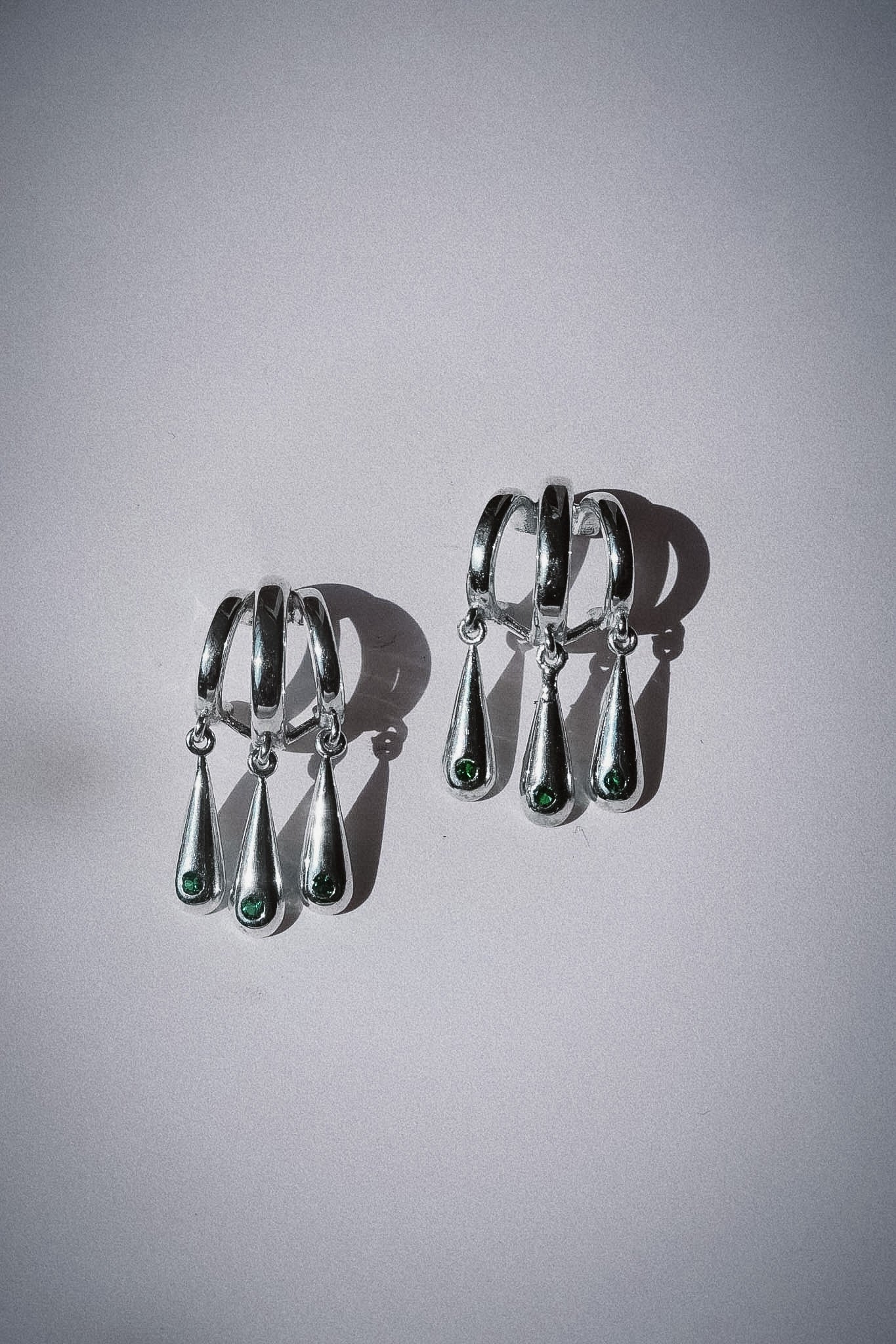 N227 – Triple Drop Earrings