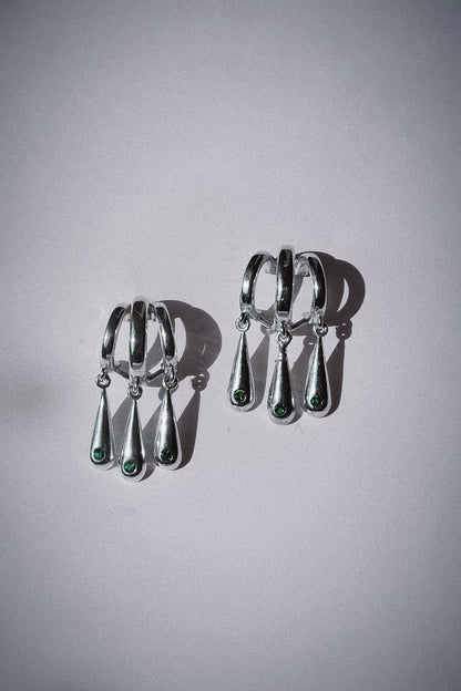 N227 – Triple Drop Earrings
