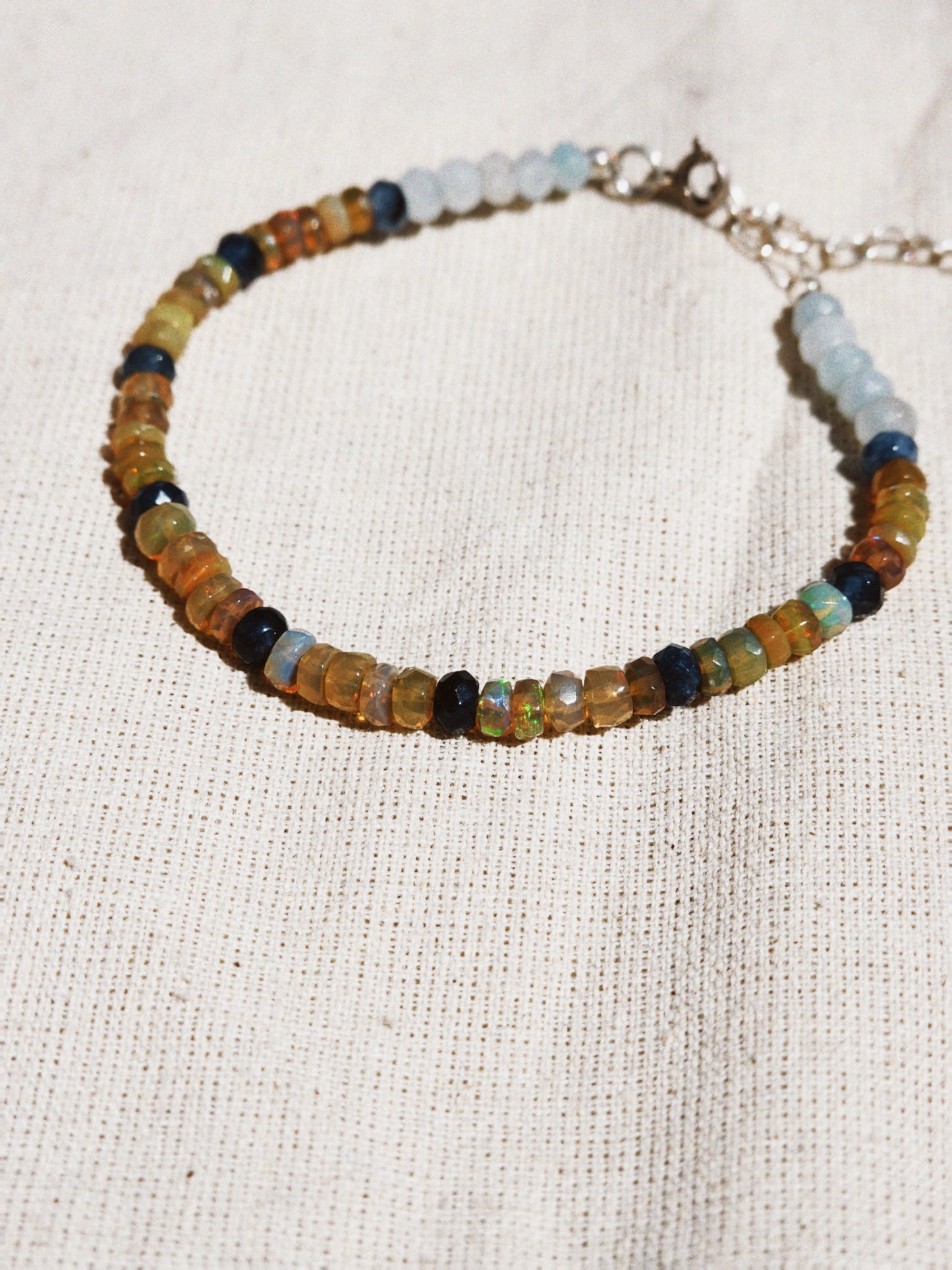 N251- Natural stones Bracelets And Silver 925
