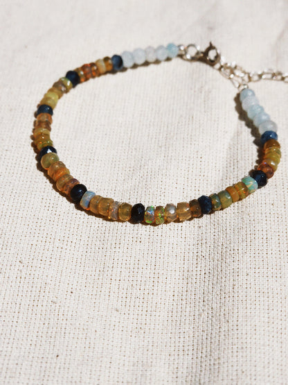 N251- Natural stones Bracelets And Silver 925