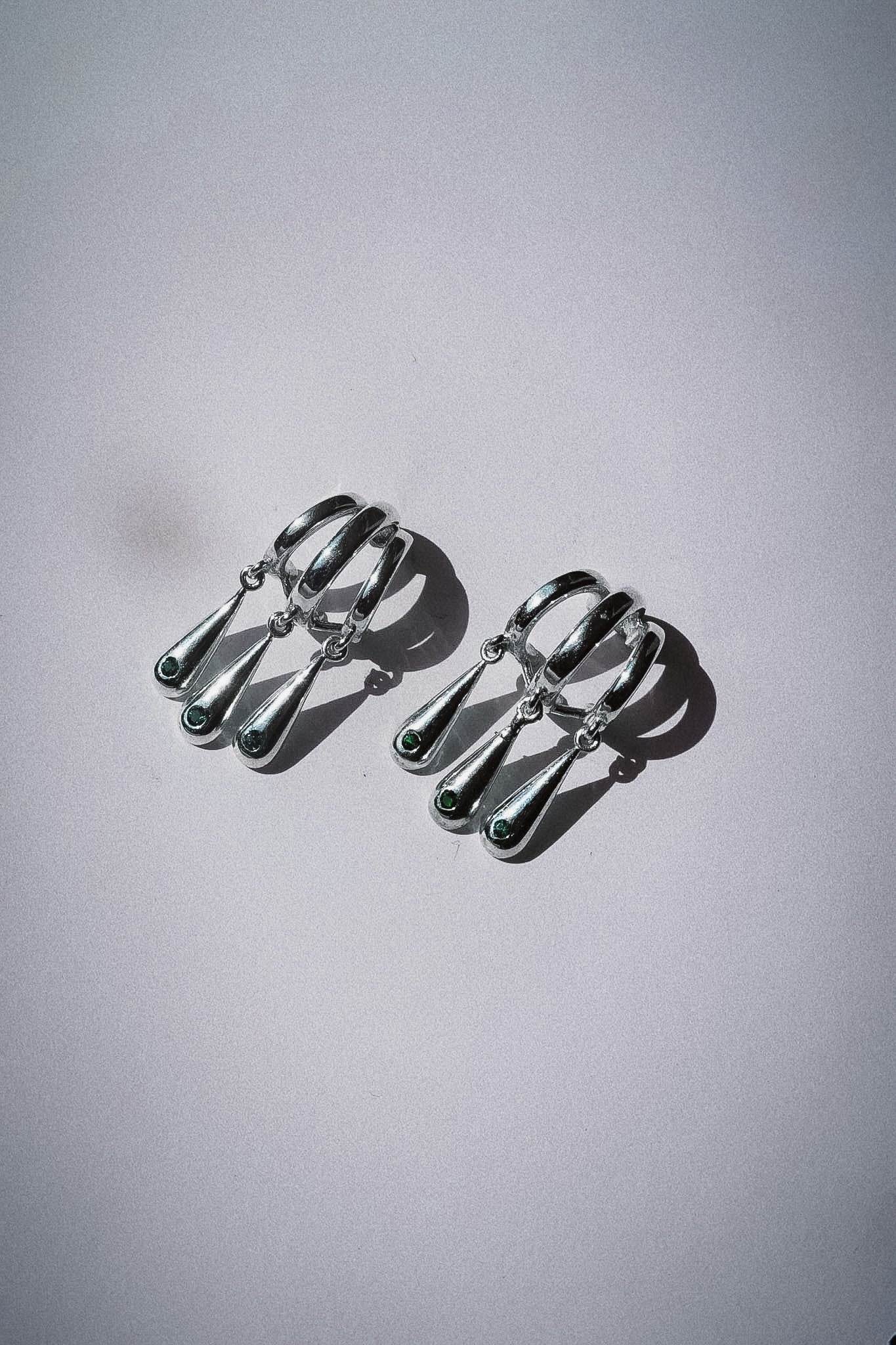 N227 – Triple Drop Earrings