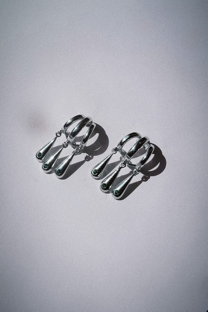N227 – Triple Drop Earrings