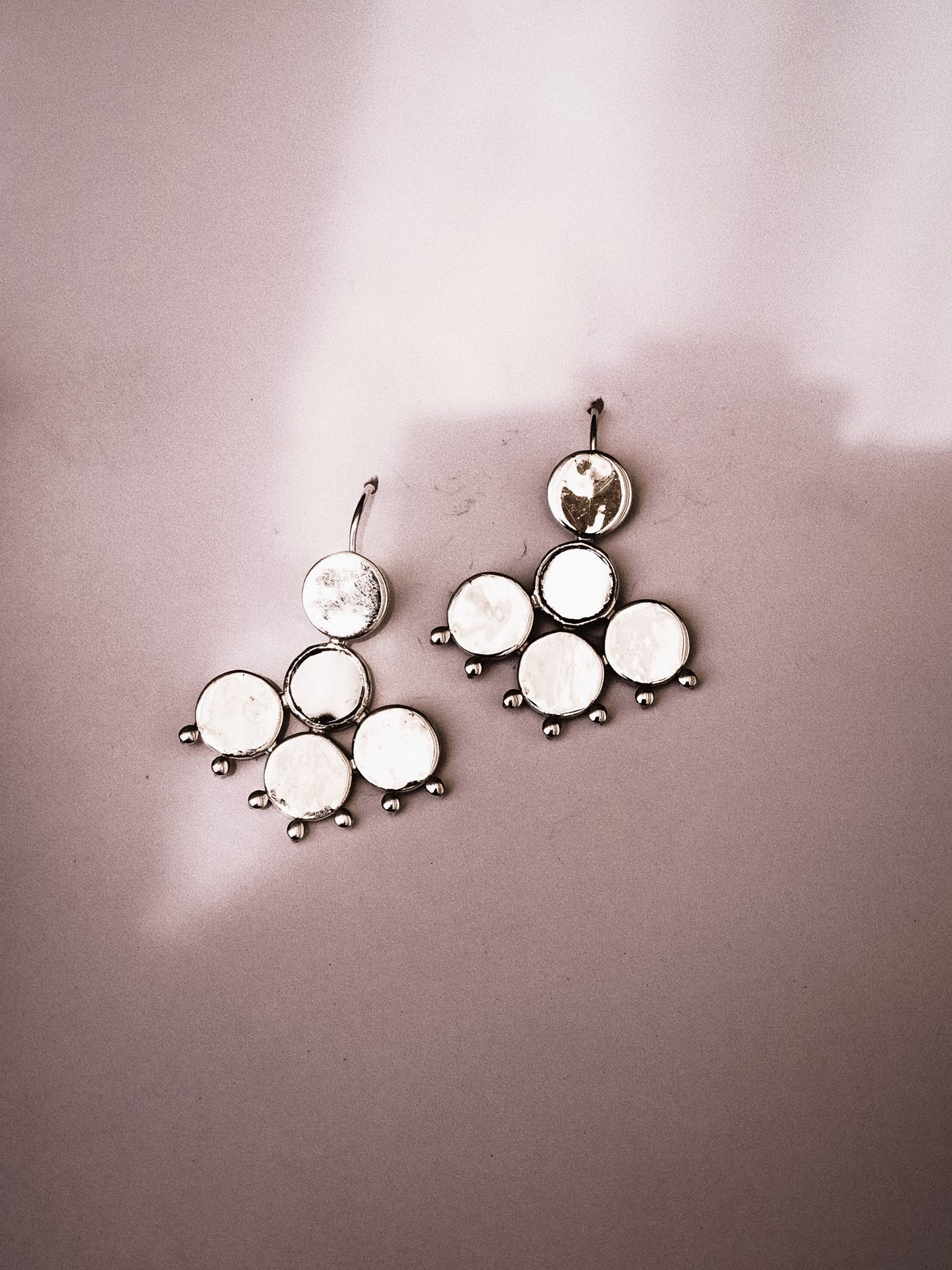 N231- Orbit Silver 925 Earrings