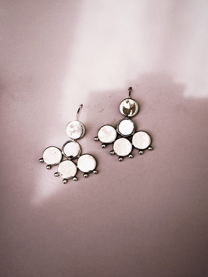 N231- Orbit Silver 925 Earrings