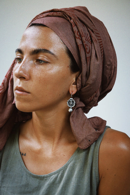 N240 – Mogra Handmade 925 Silver Earrings