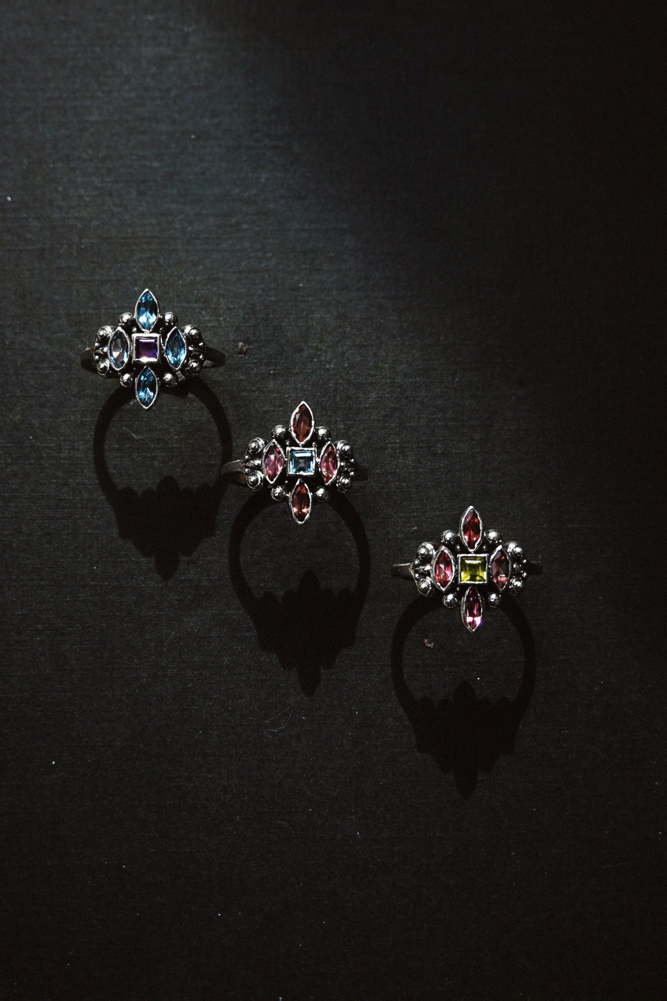 N235- Meher Rani 925 Silver Ring