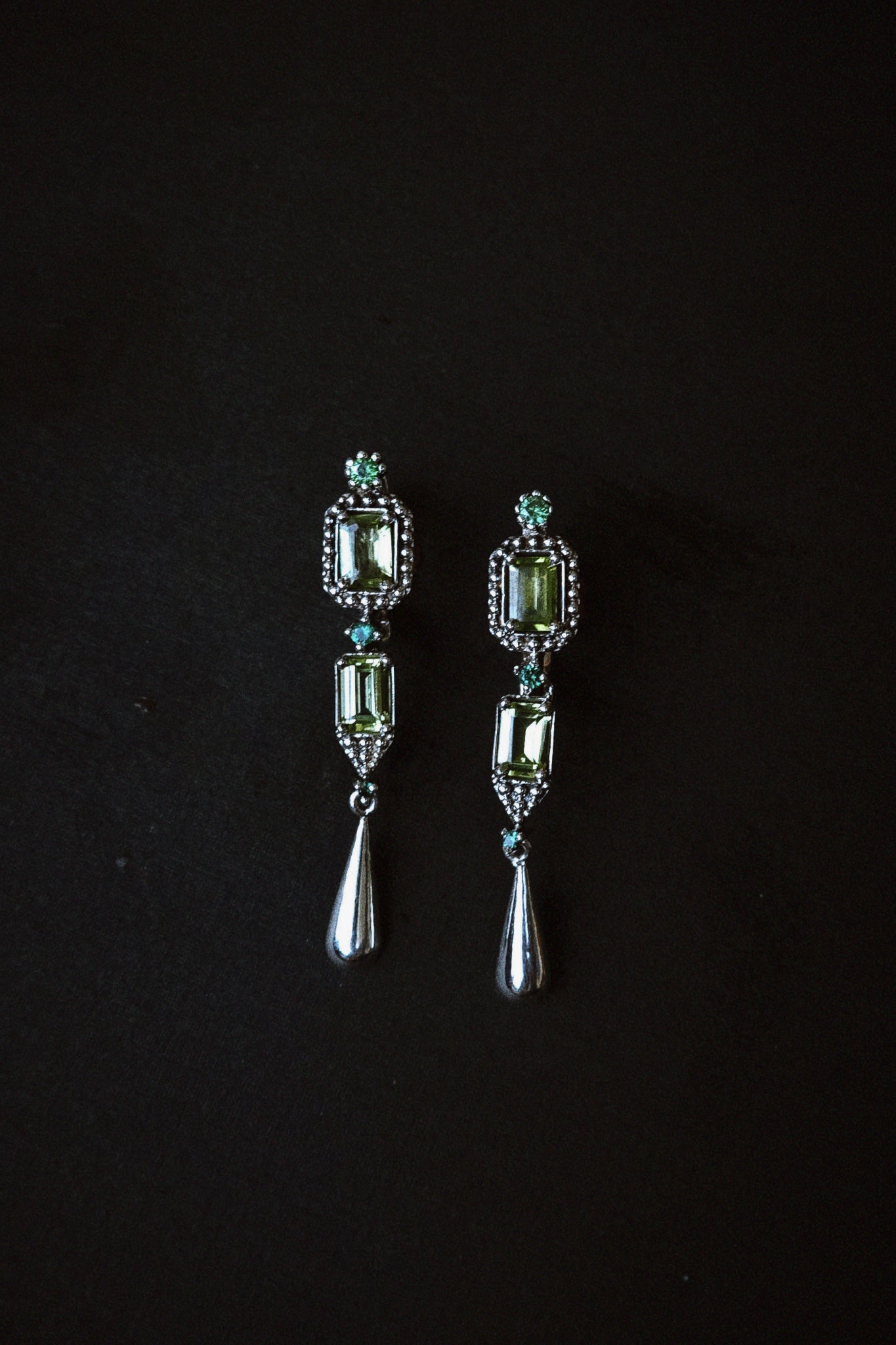 N232- Maharani 925 Silver  Earrings