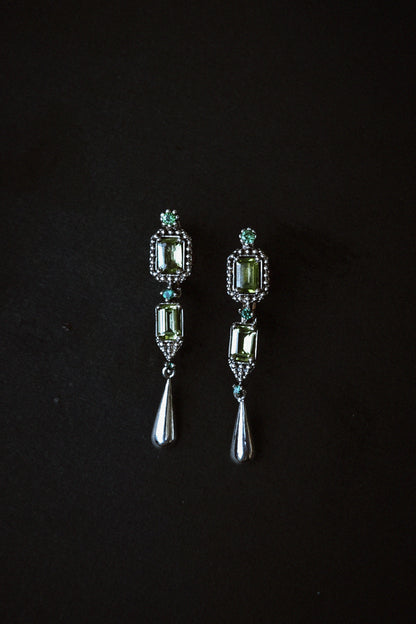 N232- Maharani 925 Silver  Earrings